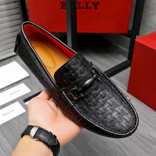 Replica Bally Leather Shoes For Men #1244040 $68.00 USD for Wholesale