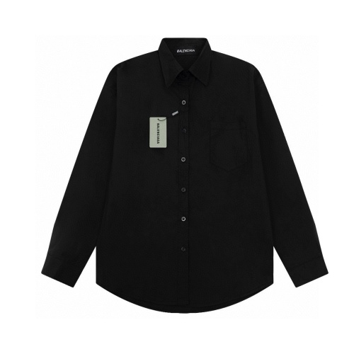 Replica Balenciaga Shirts Long Sleeved For Unisex #1244048 $48.00 USD for Wholesale