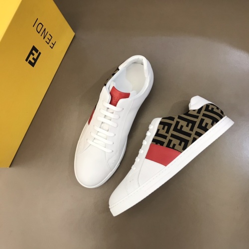 Wholesale Fendi Casual Shoes For Men #1244053 $72.00 USD, Wholesale Quality Replica Fendi Casual Shoes