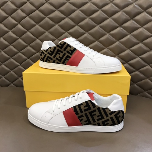 Replica Fendi Casual Shoes For Men #1244053 $72.00 USD for Wholesale