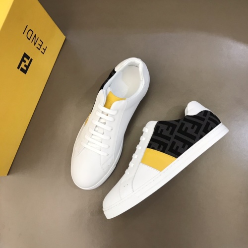 Wholesale Fendi Casual Shoes For Men #1244054 $72.00 USD, Wholesale Quality Replica Fendi Casual Shoes