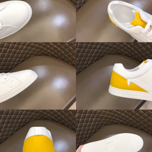 Replica Fendi Casual Shoes For Men #1244056 $68.00 USD for Wholesale