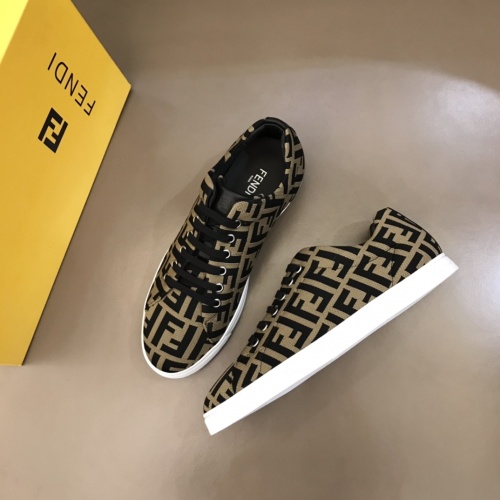 Wholesale Fendi Casual Shoes For Men #1244058 $64.00 USD, Wholesale Quality Replica Fendi Casual Shoes