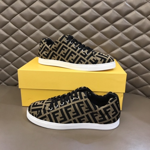 Replica Fendi Casual Shoes For Men #1244058 $64.00 USD for Wholesale