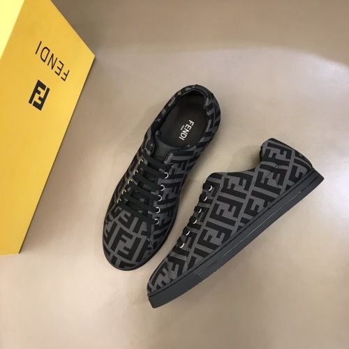 Wholesale Fendi Casual Shoes For Men #1244059 $64.00 USD, Wholesale Quality Replica Fendi Casual Shoes