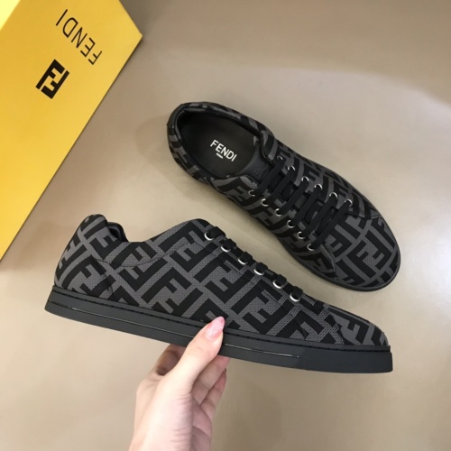 Replica Fendi Casual Shoes For Men #1244059 $64.00 USD for Wholesale