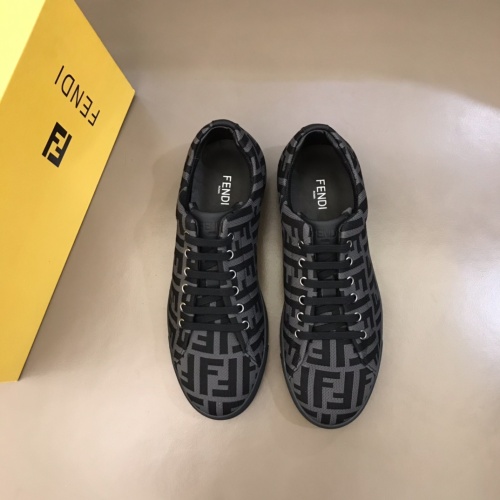 Replica Fendi Casual Shoes For Men #1244059 $64.00 USD for Wholesale