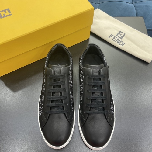 Replica Fendi Casual Shoes For Men #1244063 $68.00 USD for Wholesale