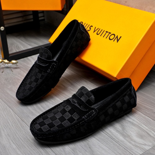 Wholesale Louis Vuitton LV Oxfords Shoes For Men #1244074 $68.00 USD, Wholesale Quality Replica Louis Vuitton LV Oxfords Shoes