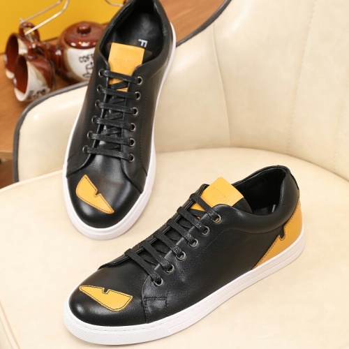 Wholesale Fendi Casual Shoes For Men #1244095 $72.00 USD, Wholesale Quality Replica Fendi Casual Shoes