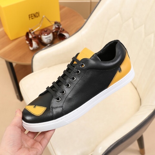 Replica Fendi Casual Shoes For Men #1244095 $72.00 USD for Wholesale