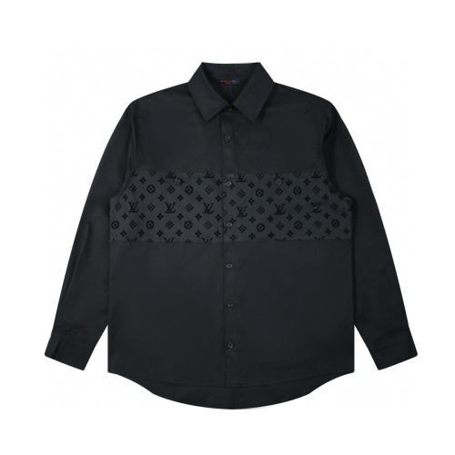 Wholesale Louis Vuitton LV Shirts Long Sleeved For Unisex #1244096 $48.00 USD, Wholesale Quality Replica Louis Vuitton LV Shirts