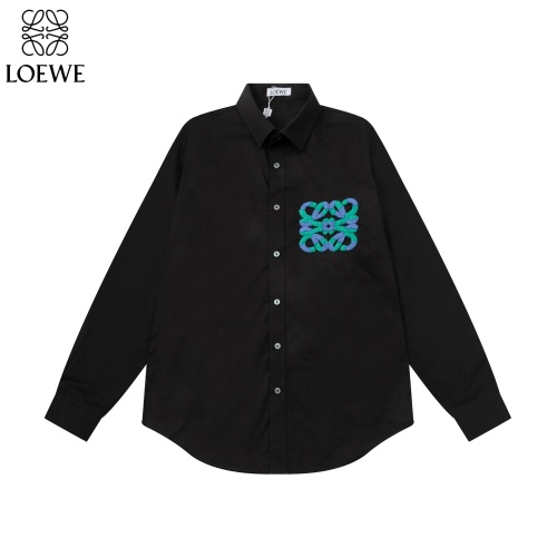 Wholesale LOEWE Shirts Long Sleeved For Unisex #1244098 $68.00 USD, Wholesale Quality Replica LOEWE Shirts