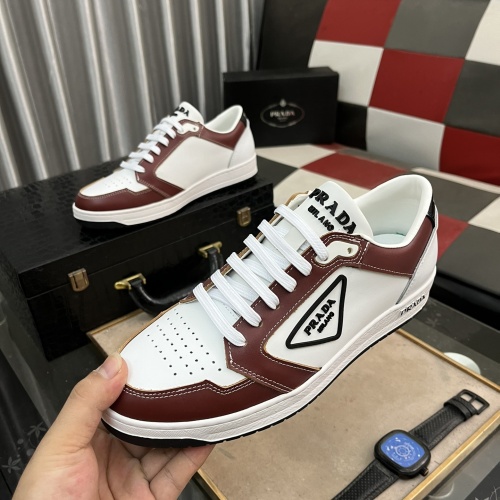 Wholesale Prada Casual Shoes For Men #1244124 $76.00 USD, Wholesale Quality Replica Prada Casual Shoes