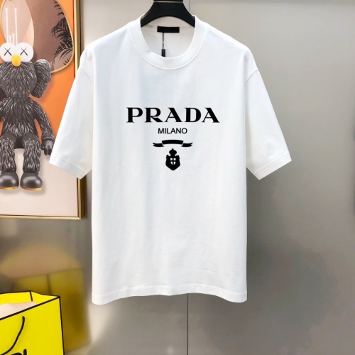 Wholesale Prada T-Shirts Short Sleeved For Unisex #1244126 $40.00 USD, Wholesale Quality Replica Prada T-Shirts