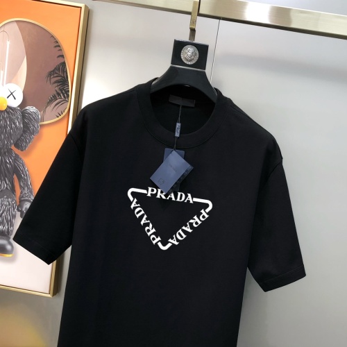 Replica Prada T-Shirts Short Sleeved For Unisex #1244129 $40.00 USD for Wholesale