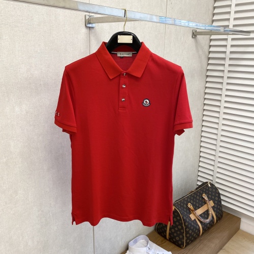 Wholesale Moncler T-Shirts Short Sleeved For Men #1244141 $76.00 USD, Wholesale Quality Replica Moncler T-Shirts