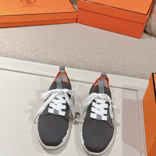 Replica Hermes Casual Shoes For Men #1244243 $102.00 USD for Wholesale