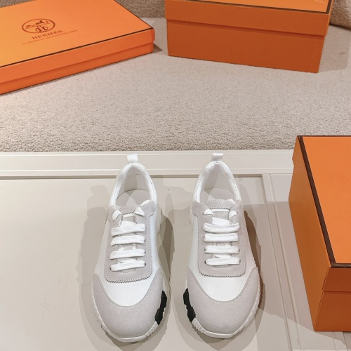 Replica Hermes Casual Shoes For Men #1244281 $105.00 USD for Wholesale