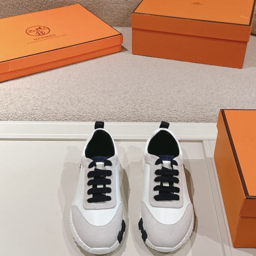 Replica Hermes Casual Shoes For Women #1244284 $105.00 USD for Wholesale