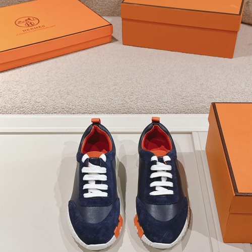 Replica Hermes Casual Shoes For Men #1244287 $105.00 USD for Wholesale