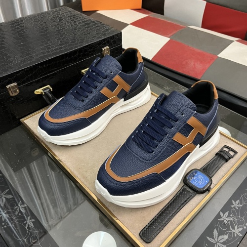 Replica Hermes Casual Shoes For Men #1244299 $82.00 USD for Wholesale