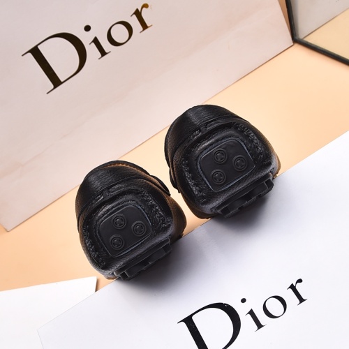 Replica Christian Dior Leather Shoes For Men #1244312 $80.00 USD for Wholesale