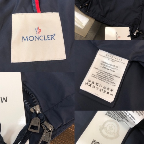 Replica Moncler Jackets Long Sleeved For Men #1244443 $108.00 USD for Wholesale