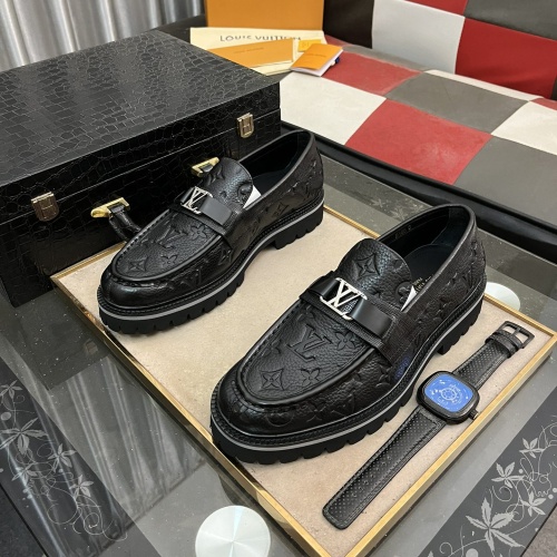 Wholesale Louis Vuitton LV Oxfords Shoes For Men #1244513 $115.00 USD, Wholesale Quality Replica Louis Vuitton LV Oxfords Shoes