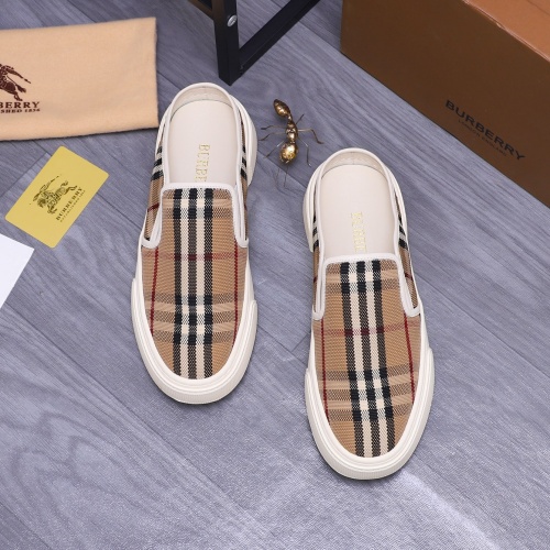 Replica Burberry Slippers For Men #1244529 $68.00 USD for Wholesale