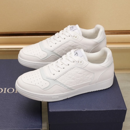 Replica Christian Dior Casual Shoes For Men #1244555 $88.00 USD for Wholesale