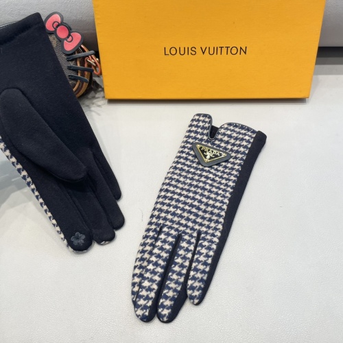 Wholesale Prada Gloves #1244565 $38.00 USD, Wholesale Quality Replica Prada Gloves