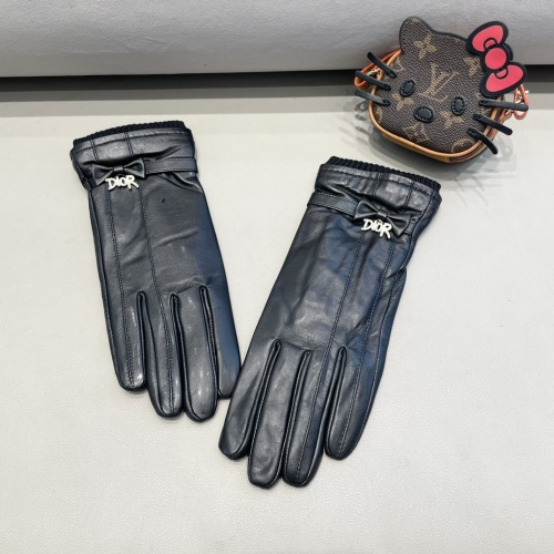 Wholesale Christian Dior Gloves For Women #1244574 $48.00 USD, Wholesale Quality Replica Christian Dior Gloves