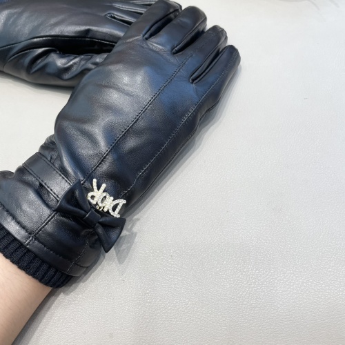 Replica Christian Dior Gloves For Women #1244574 $48.00 USD for Wholesale