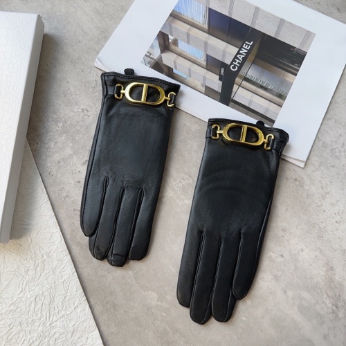 Wholesale Christian Dior Gloves For Women #1244579 $40.00 USD, Wholesale Quality Replica Christian Dior Gloves