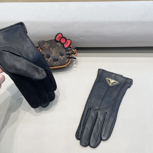 Replica Prada Gloves For Women #1244588 $48.00 USD for Wholesale