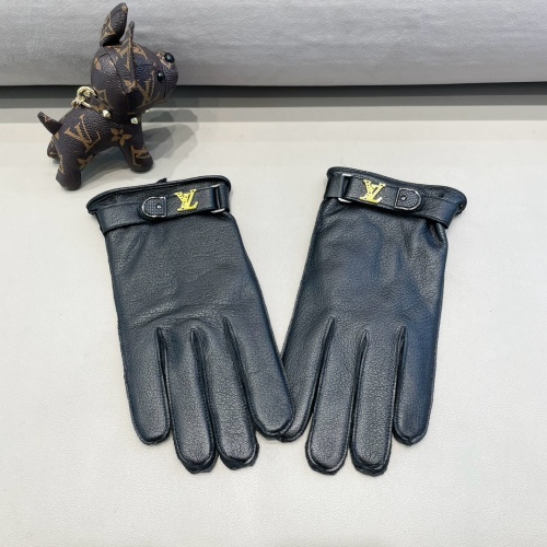 Wholesale Louis Vuitton LV Gloves For Men #1244589 $52.00 USD, Wholesale Quality Replica Louis Vuitton LV Gloves