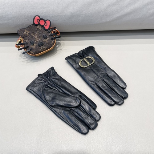 Replica Christian Dior Gloves For Men #1244603 $56.00 USD for Wholesale