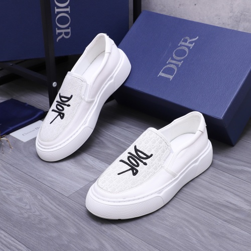 Wholesale Christian Dior Casual Shoes For Men #1244644 $72.00 USD, Wholesale Quality Replica Christian Dior Casual Shoes