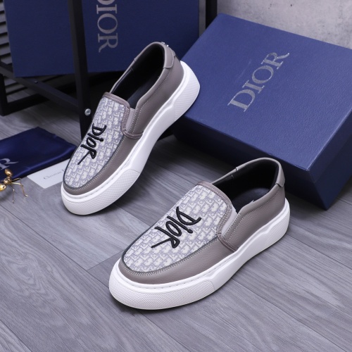 Wholesale Christian Dior Casual Shoes For Men #1244647 $72.00 USD, Wholesale Quality Replica Christian Dior Casual Shoes