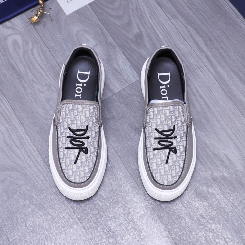 Replica Christian Dior Casual Shoes For Men #1244647 $72.00 USD for Wholesale