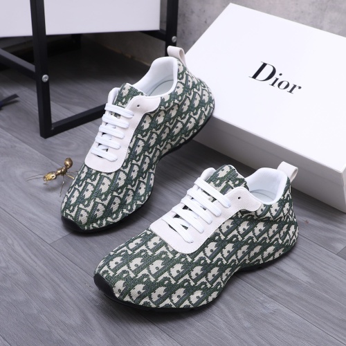 Wholesale Christian Dior Casual Shoes For Men #1244671 $98.00 USD, Wholesale Quality Replica Christian Dior Casual Shoes