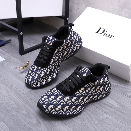 Wholesale Christian Dior Casual Shoes For Men #1244672 $98.00 USD, Wholesale Quality Replica Christian Dior Casual Shoes