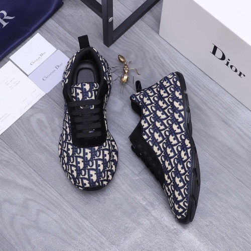 Replica Christian Dior Casual Shoes For Men #1244672 $98.00 USD for Wholesale