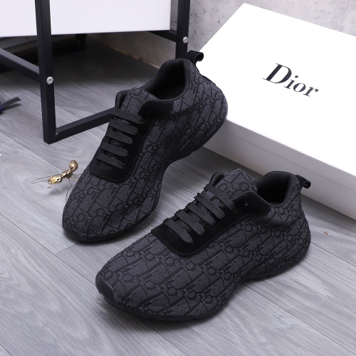 Wholesale Christian Dior Casual Shoes For Men #1244673 $98.00 USD, Wholesale Quality Replica Christian Dior Casual Shoes