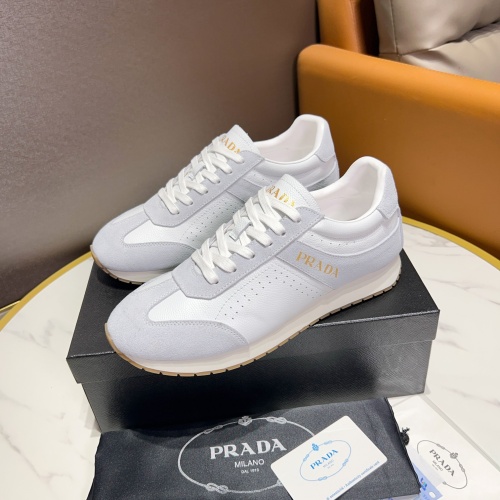 Wholesale Prada Casual Shoes For Men #1244682 $80.00 USD, Wholesale Quality Replica Prada Casual Shoes