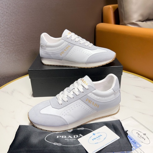 Replica Prada Casual Shoes For Men #1244682 $80.00 USD for Wholesale