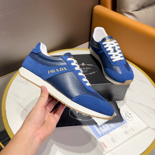 Replica Prada Casual Shoes For Men #1244684 $80.00 USD for Wholesale