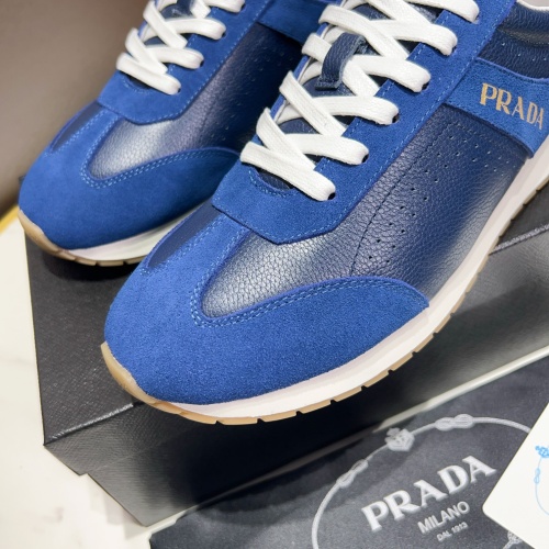 Replica Prada Casual Shoes For Men #1244684 $80.00 USD for Wholesale