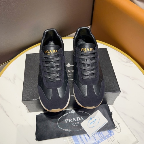 Replica Prada Casual Shoes For Men #1244685 $80.00 USD for Wholesale